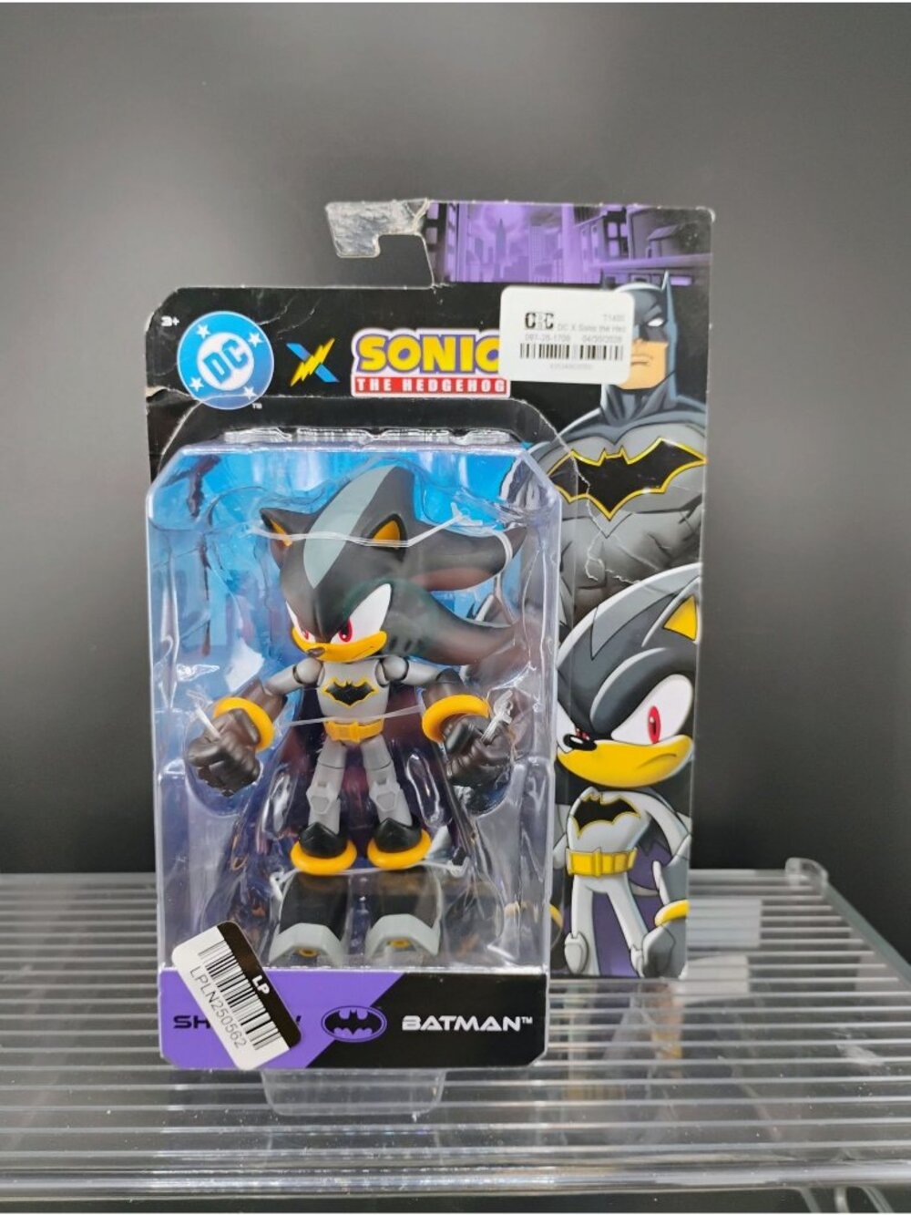 DC X Sonic The Hedgehog Shadow 22 Points Action Figure